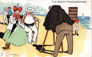 The Beach Photographer H. Cowham Raphael Tuck & Sons' “Seaside” Series Sent from Frinton on Sea, Essex, 1905 Sheila Masson Collection